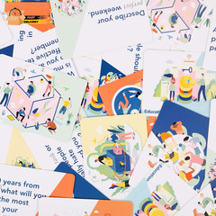Building Blocks : Team Building Card Game for Work – 150 Conversation Starters
