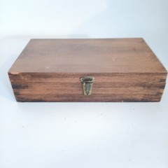 Vintage 28 Piece Domino Set In Walnut Wood Box Pacific Game Company With Papers
