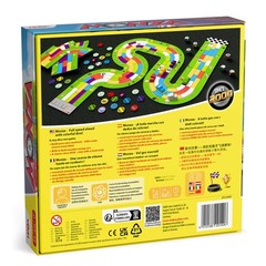 HABA Monza Car Racing Board Game – Color Matching Strategy Family Board Games