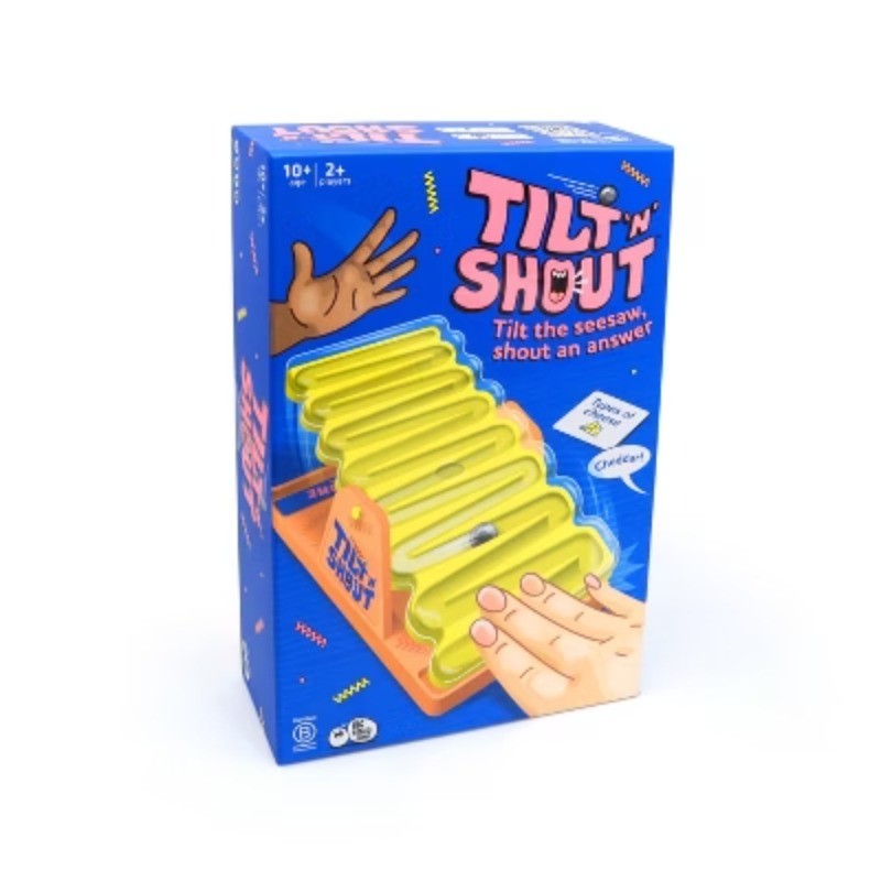 Tilt ‘n’ Shout Board Game: Creative Thinking Party Game, 20-Minute Play