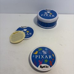 Pixar SPOT IT! Disney Card Game Tin Ages 4+ Asmodee ’21 COMPLETE 30x Cards