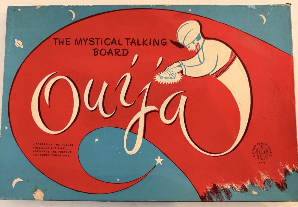 Rare Canadian Wooden Ouija Board, Copp Clark Company Ltd.