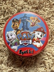 Spot It! Paw Patrol 30 Cards Matching Game Sealed In Tin