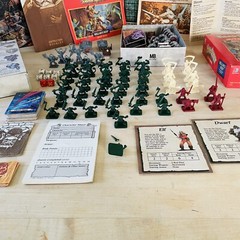 1990 Hero Quest & Kellar’s Keep Quest Pack • Milton-Bradley • Fantasy Board Game
