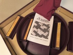 Milton Bradley 4034 Scrabble Deluxe Edition Board Game