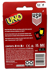 UNO US Men’s National Team 2026 World Cup Year Card Game for Kids & Family