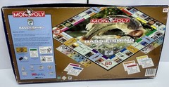 Monopoly Bass Fishing – Lakes Edition Board Game *See Description***