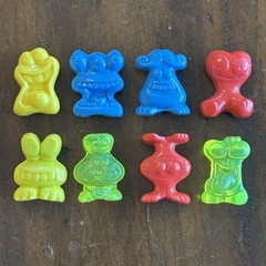 USA SET of 1990s Skinny Bombers Gogo’s Crazy Bones