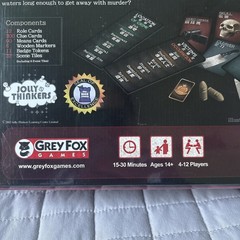 Deception Murder in Hong Kong New Mint + Sealed Board Game Grey Fox Games NEW