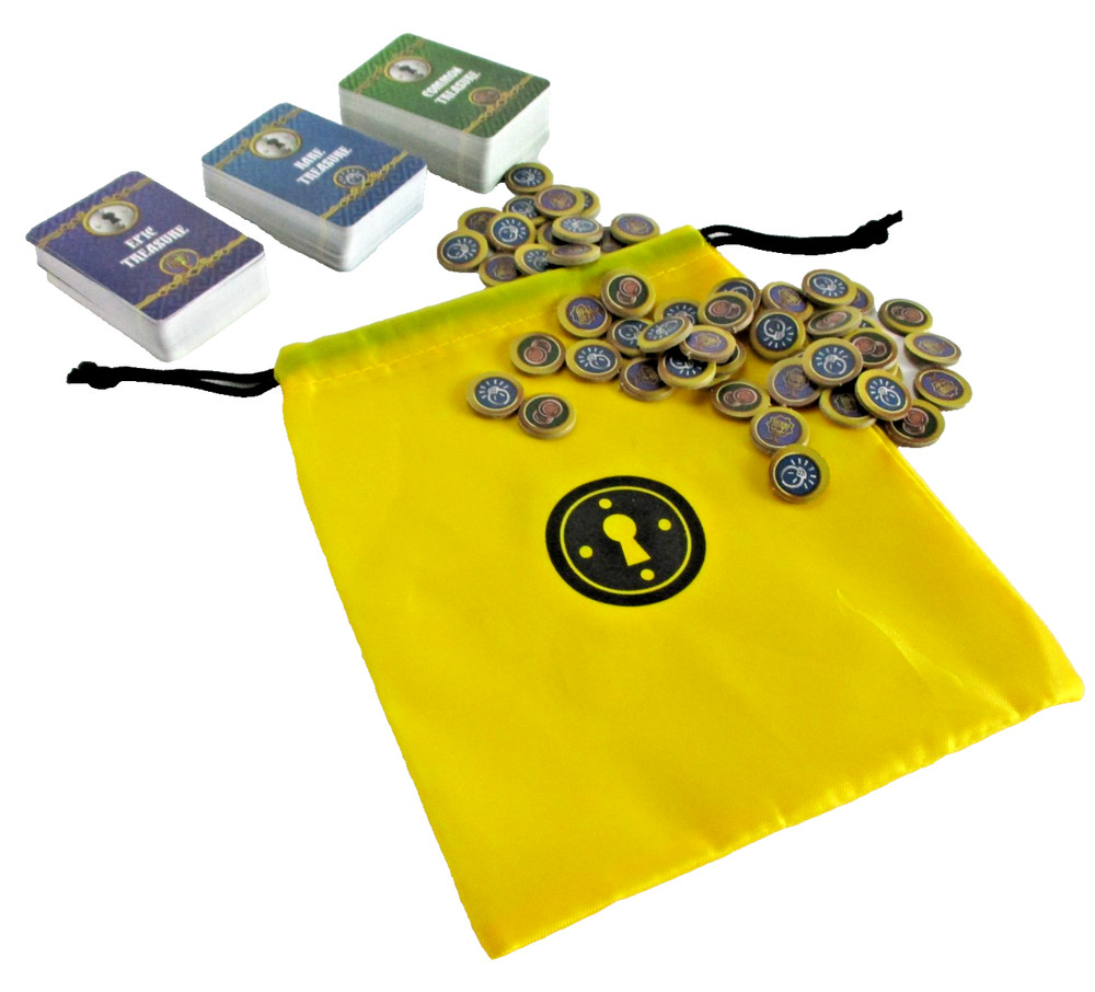 MASSIVE DARKNESS 2: Hellscape TREASURE CARDS & TOKENS New!!