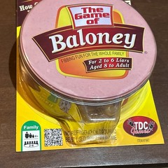 Brand New Sealed The Game of Baloney Family Fibbing Party Game TDC Games 1986