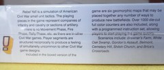 Rebel Yell! Small Unit Tactics of the American Civil War. 1991 Free UPS shipping