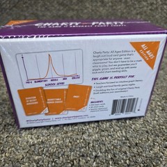 Charty Party! Hilarious Party Game ALL AGES Edition Complete In Box