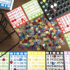 YH Poker 1000 Bingo Chips Markers Tokens – Plastic Discs Chip Mixed Color