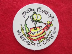 RARE! 30 SEISMIC CAPS 1994 Limited Edition milkcaps pogs tazos by Brian Bent