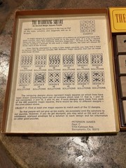 Vintage board game The Maddening Square – Rare