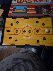 Bas-Ket Vintage Game Cadaco 1973 No. 165, Complete, Works