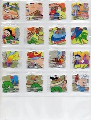 Walkers Looney Tunes Qubix Tazos – Complete set of 36 Tazos – year 2000 Sealed