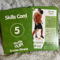 Shuffle Up Soccer Fitness Game for Kids Aged 4+ 14 Great Games