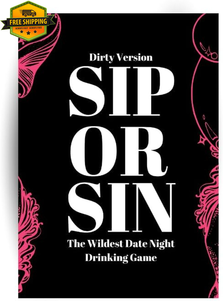 Couples Drinking Game Card Set Date Night Fun Romantic Gift 114 Cards