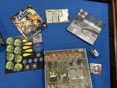 CMON Zombicide 2nd Edition Pariz Campaign Expansion Pack Board Game Miniatures