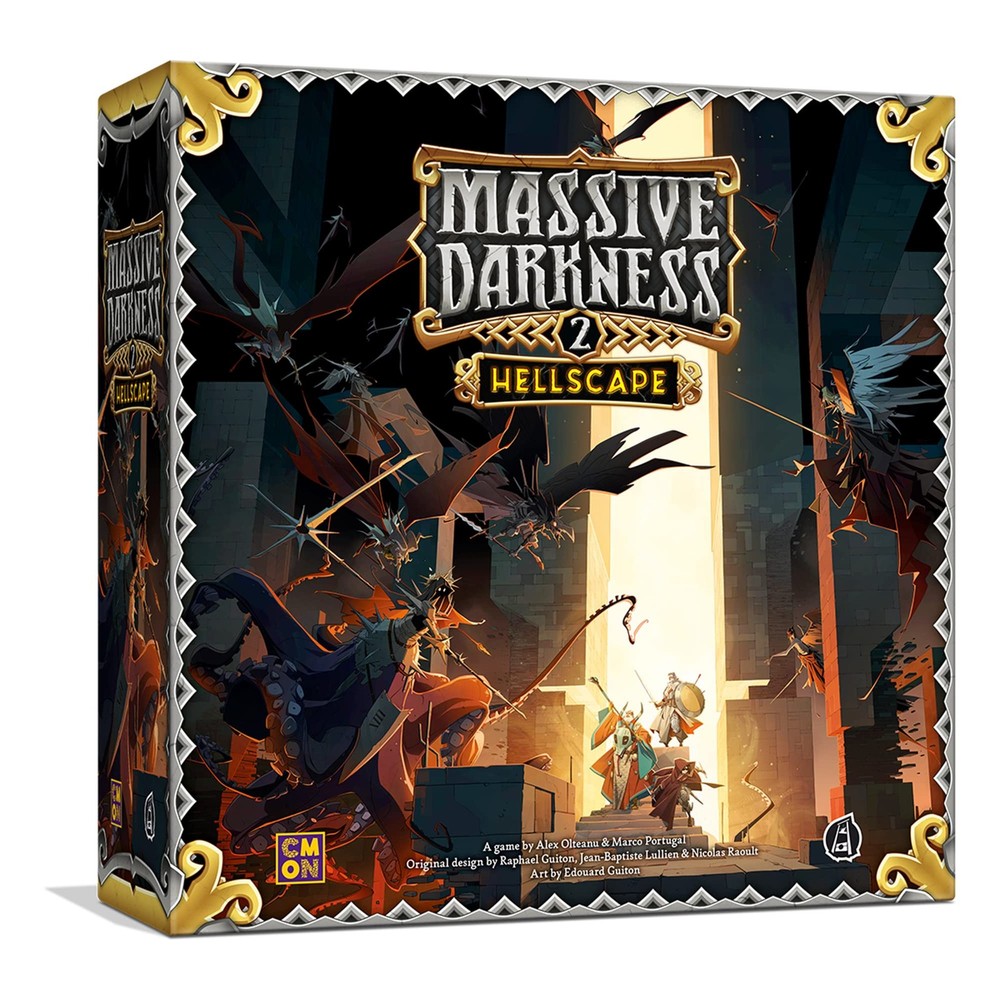 CMON Massive Darkness 2 Hellscape Board Game | Tabletop Miniatures Game | Coo…