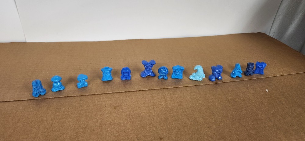 JBF Lot of 13 Blue Crazy Bones