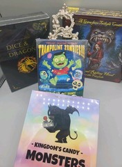 Werewolves Dragons Zombies Monsters Board Games 4 Games Total Gamer New
