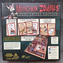 Munchkin Zombies – Guest Artist Edition Re-Illustrated By Greg Hyland – Complete