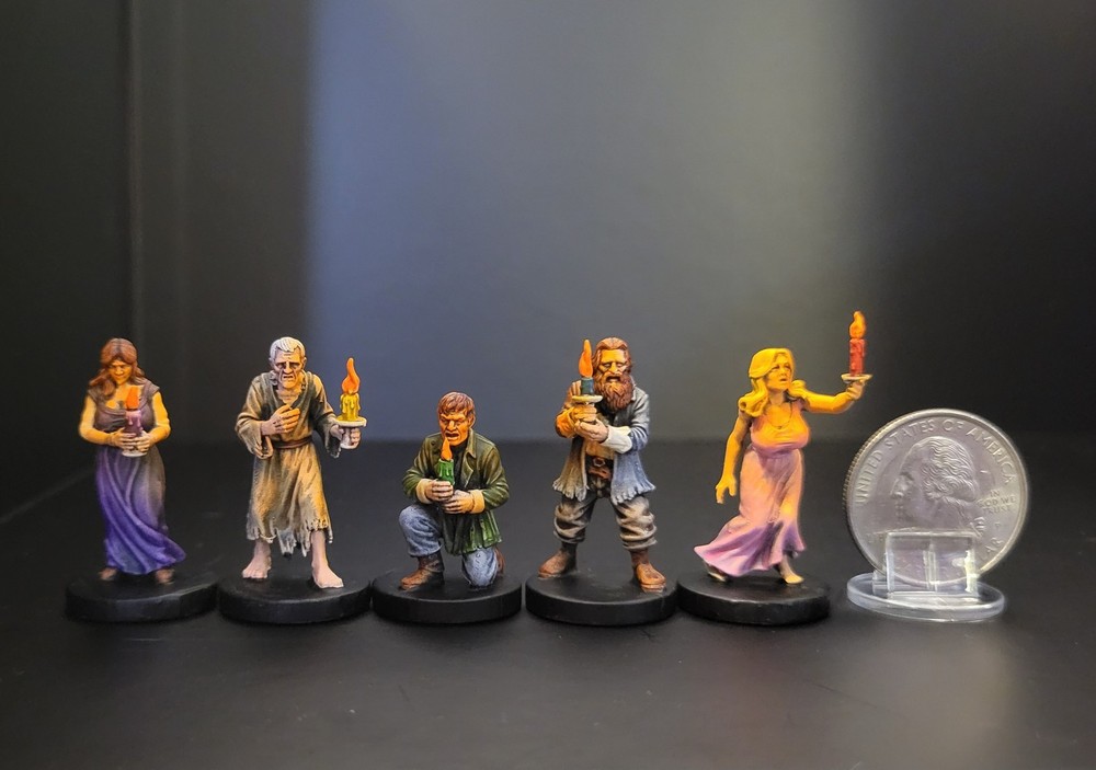 Custom Made And Painted The Night Cage Board Game Miniatures – Smirk & Dagger