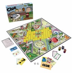 Clue Peanuts Edition Board Game USAopoly Hasbro Family Mystery Game