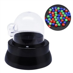 Electric Lucky Number Picking Machine Lottery Bingo Games Shake Lucky Ball C