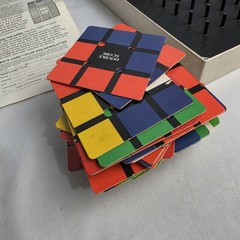 Vintage 1982 Rubik’s Cube Color Match Board Game Ideal Strategy Family Fun