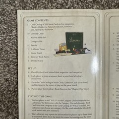 Liebrary Board Game by Discovery Bay Games 2009 Complete