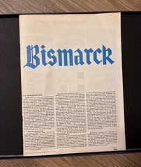 Bismarck Avalon Hill Strategy Board Game 1979 Open Box New Unpunched WITH EXTRAS