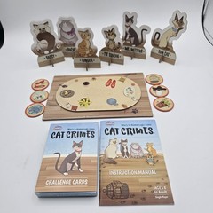 Cat Crimes Who’s to Blame Logic Game Thinkfun Problem Solving Challenges Mystery