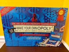 Sealed 1998 TDC Games Make Your Own Opoly Custom Board Game Creator #2100