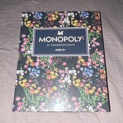 MONOPOLY Monopoly for Anthropologie Limited Edition Floral Board Game Ages 8+
