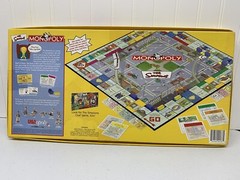 The Simpsons Monopoly Game 2001 Open Box Seems complete