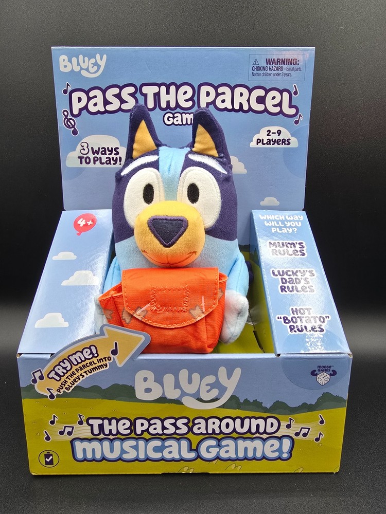 Bluey Pass the Parcel Musical Game – NIB