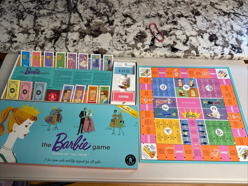 Barbie Queen of the Prom Game by Mattel Complete 1995