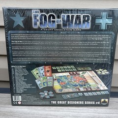 New FOG OF WAR BOARD GAME Stronghold Games 2 Player FACTORY SEALED 2016 Complete
