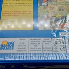 Carcassonne Inns & Cathedrals (1st Edition, Rio Grande Games) New Sealed 2002