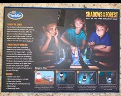 Shadows in the Forest Play in the Dark Strategy Game ThinkFun Ages 8+ Complete