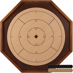 Crokinole Board Game – 27 Inch Large Classic Board Game.Deluxe Tournament Crokin