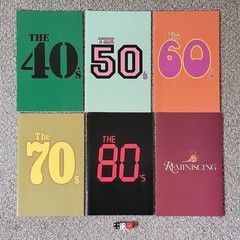 Reminiscing Board Game Nostalgia Theme Complete Dice Booklets 2 Players Ages 30+