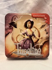 Timeline Historical Events Card Game in Tin 2013 COMPLETE all 110 Cards Asmodee