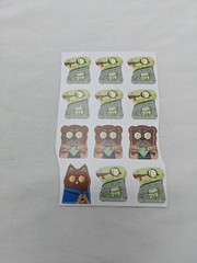 Root The Riverfolk Meeple Stickers Otters Lizards