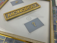 Monopoly Crystal Edition 85th Anniversary Swarovski Glass Board Limited Hasbro