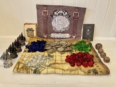 Dread Pirate Old Century Wooden Treasure Chest Version Game 2002